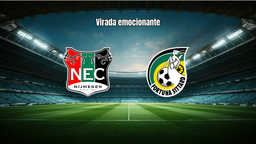 Fortuna Sittard vence NEC Nijmegen por 3 a 2 em jogo eletrizante