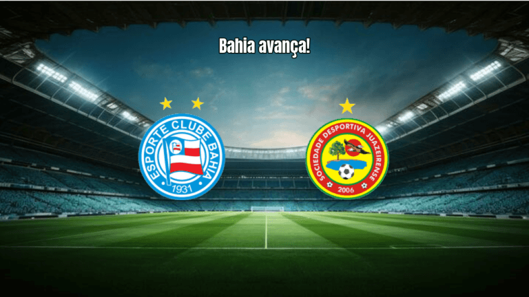 Bahia 4x2 Juazeirense: Triunfo na Fonte Nova garante vaga na final