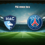 PSG vence Le Havre por 2 a 0 e segue firme na liderança da Ligue 1