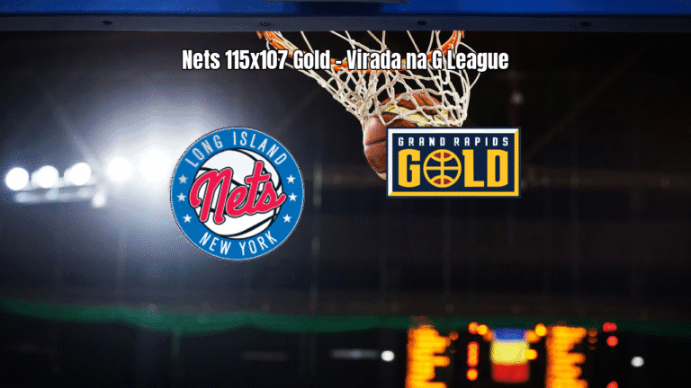 Long Island Nets vence Grand Rapids Gold em virada na G League