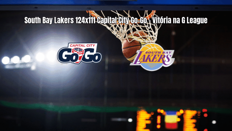 South Bay Lakers vence Capital City Go-Go na G League com placar de 124x111