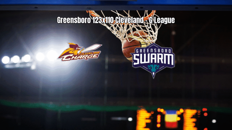 Greensboro Swarm vence Cleveland Charge na G League: 123 x 110
