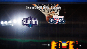 Greensboro Swarm vence Capital City Go-Go na G League: 136 a 119