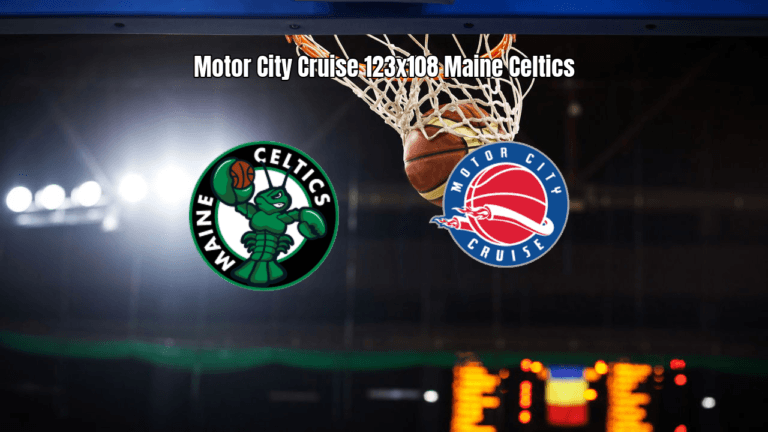 Motor City Cruise vence Maine Celtics na G League: 123x108