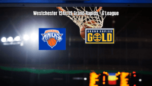 Westchester vence Grand Rapids Gold em jogo eletrizante da G League