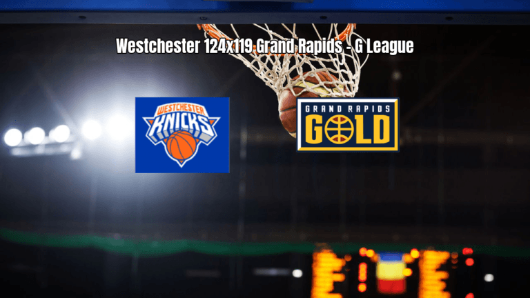 Westchester vence Grand Rapids Gold em jogo eletrizante da G League