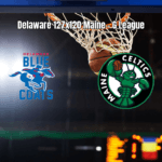 Delaware Blue Coats vence Maine Celtics em jogo eletrizante da G League