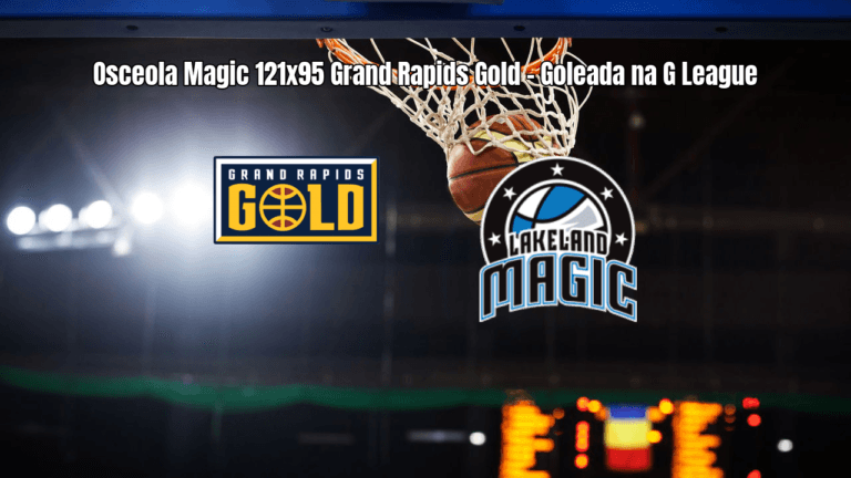 Osceola Magic domina Grand Rapids Gold na G League com 121 a 95