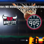 Raptors 905 vence Windy City Bulls em jogo eletrizante da G League
