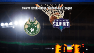 Greensboro Swarm vence Wisconsin Herd por 129 a 104 na G League