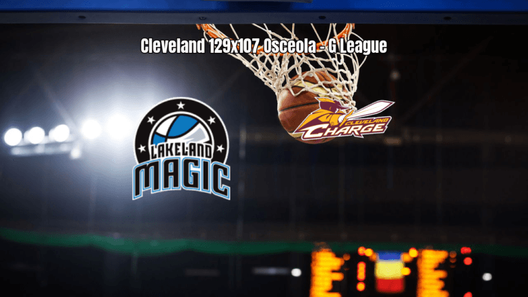 Cleveland Charge vence Osceola Magic por 129 a 107 na G League