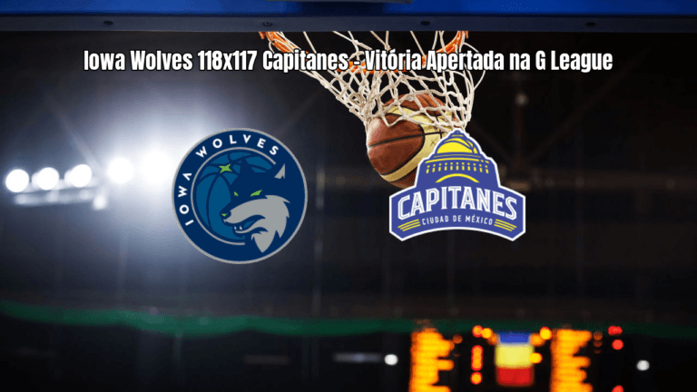 Iowa Wolves vence Mexico City Capitanes por 118 a 117 na G League