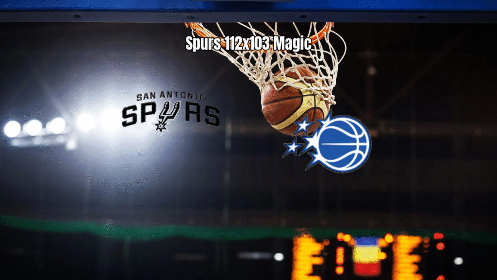 San Antonio Spurs vence Orlando Magic por 112 a 103 na NBA