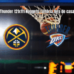 Oklahoma City Thunder vence Denver Nuggets por 121 a 111 na NBA