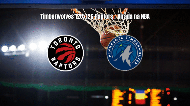 Timberwolves viram sobre Raptors em jogo eletrizante da NBA