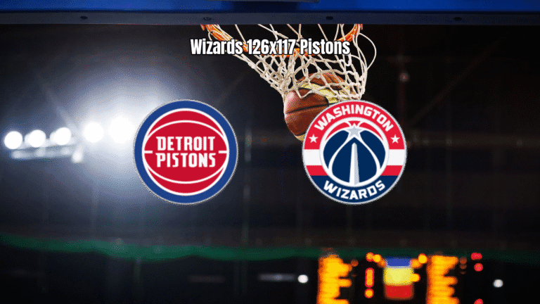 Washington Wizards vence Detroit Pistons por 126 a 117 na NBA