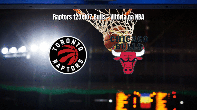 Toronto Raptors vence Chicago Bulls por 123 a 107 na NBA