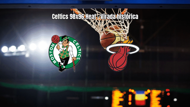 Celtics viram sobre Heat em jogo emocionante da NBA: 98 a 96
