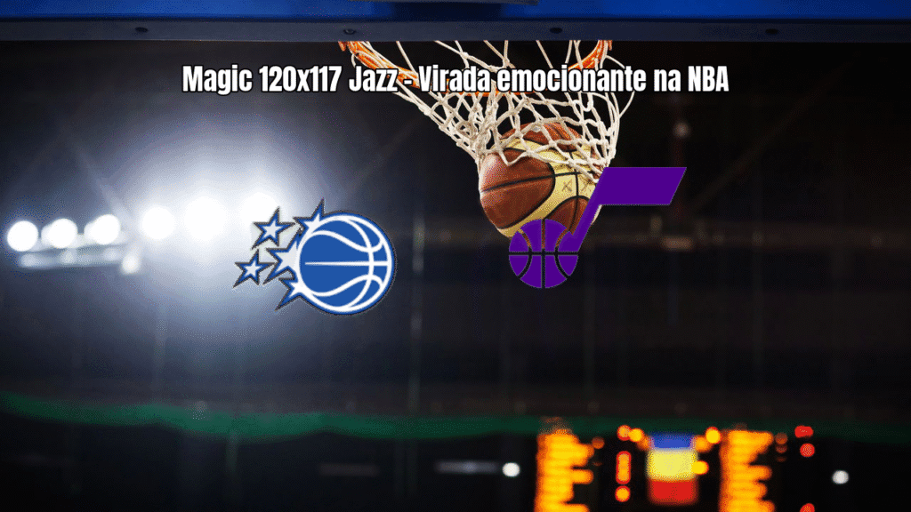 Orlando Magic vence Utah Jazz por 120 a 117 em jogo eletrizante da NBA