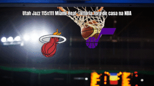Utah Jazz vence Miami Heat em jogo eletrizante da NBA por 115 a 111
