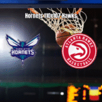 Charlotte Hornets vencem Atlanta Hawks por 110 a 107 na NBA