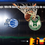 Milwaukee Bucks vence Orlando Magic por 116 a 108 na NBA