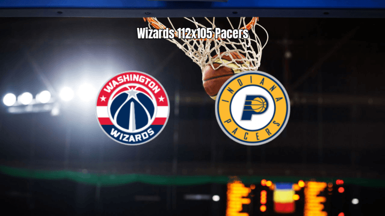 Washington Wizards vence Indiana Pacers por 112 a 105 na NBA