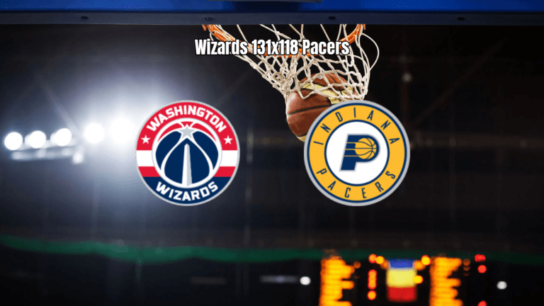 Washington Wizards vence Indiana Pacers por 131 a 118 na NBA