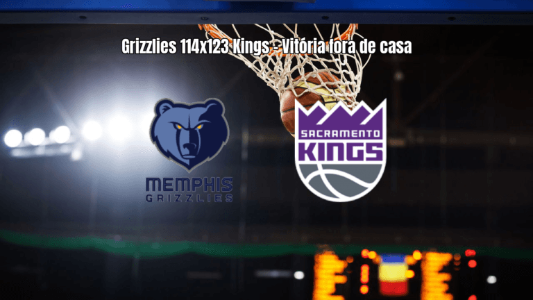 Sacramento Kings vence Memphis Grizzlies por 123 a 114 na NBA