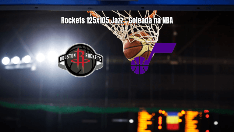 Houston Rockets vence Utah Jazz por 125 a 105 na NBA