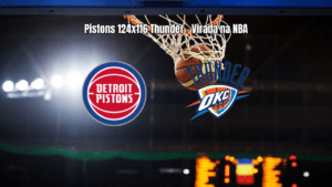 Detroit Pistons vence Oklahoma City Thunder em jogo eletrizante da NBA