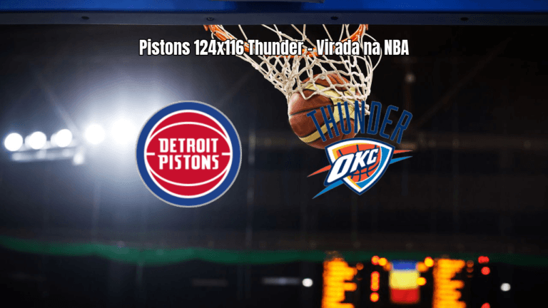 Detroit Pistons vence Oklahoma City Thunder em jogo eletrizante da NBA