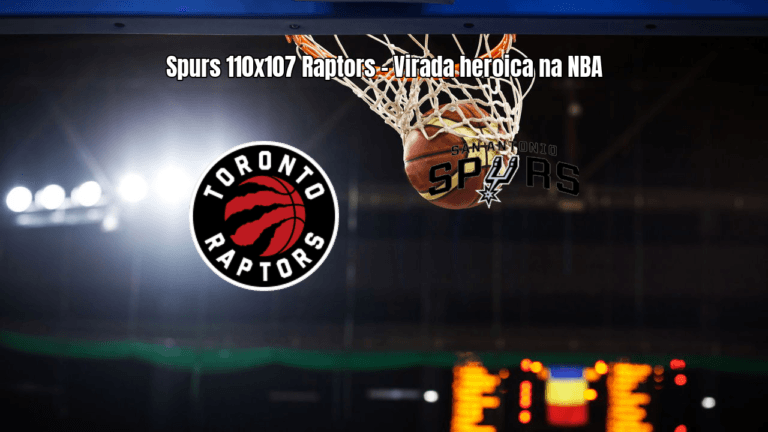 Spurs viram sobre Raptors com reação heroica no último quarto
