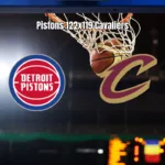 Pistons vencem Cavaliers por 122 a 119 em jogo eletrizante da NBA