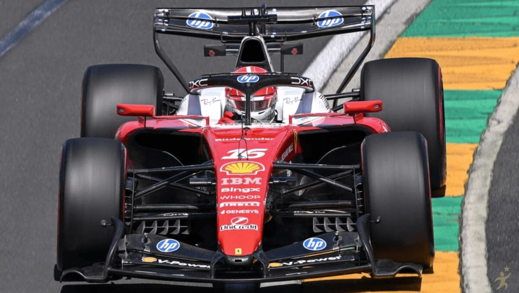 F1: Leclerc lidera treino livre na Austrália; Bortoleto é 9º