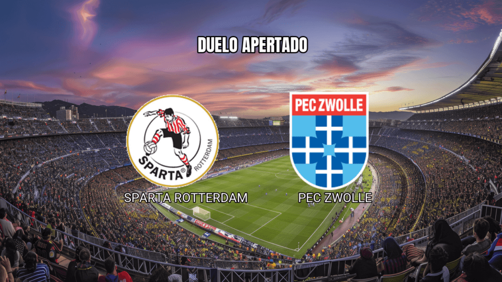 Palpite Sparta Rotterdam x PEC Zwolle na Eredivisie: Análise e Previsão 08/03/2026