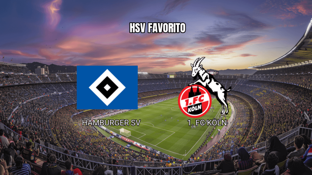 Palpite: Hamburger SV tem vantagem sobre o Köln na Bundesliga 14/03/2026