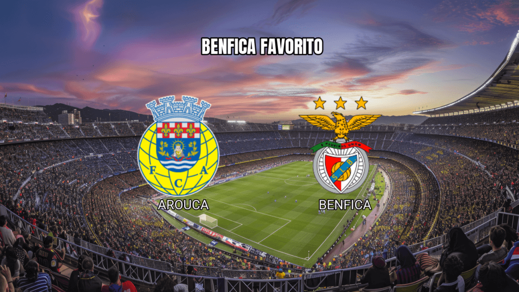 Palpite Arouca x Benfica: Análise e estatísticas para o jogo da Primeira Liga 14/03/2026