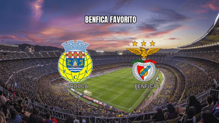 Palpite Arouca x Benfica: Análise e estatísticas para o jogo da Primeira Liga 14/03/2026