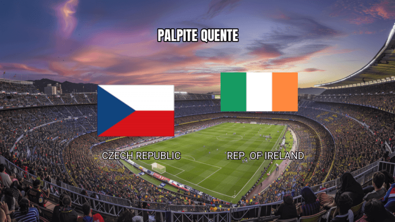 Palpite República Tcheca x Irlanda: Análise e Previsão para 26/03/2026