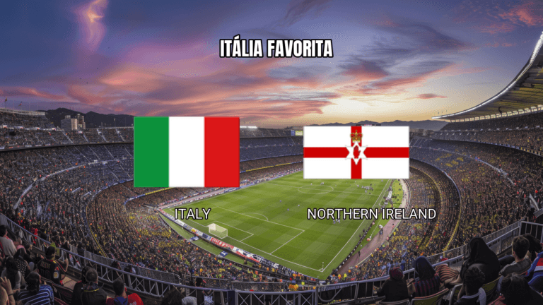 Palpites para Itália x Irlanda do Norte nas Eliminatórias da Copa 26/03/2026