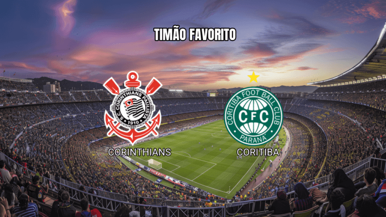 Palpite Corinthians x Coritiba: Timão tem vantagem clara na Série A 12/03/2026