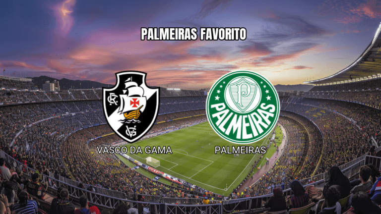 Palmeiras é favorito contra o Vasco na Série A: análise e palpite para 12/03/2026