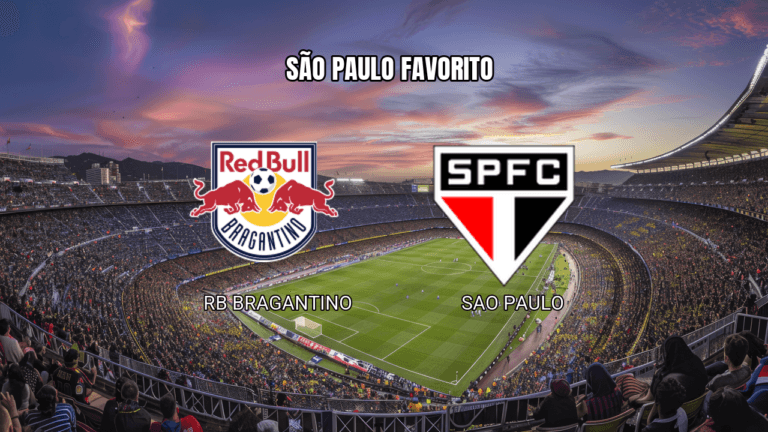 Palpite RB Bragantino x São Paulo: Tricolor tem vantagem nas estatísticas 15/03/2026