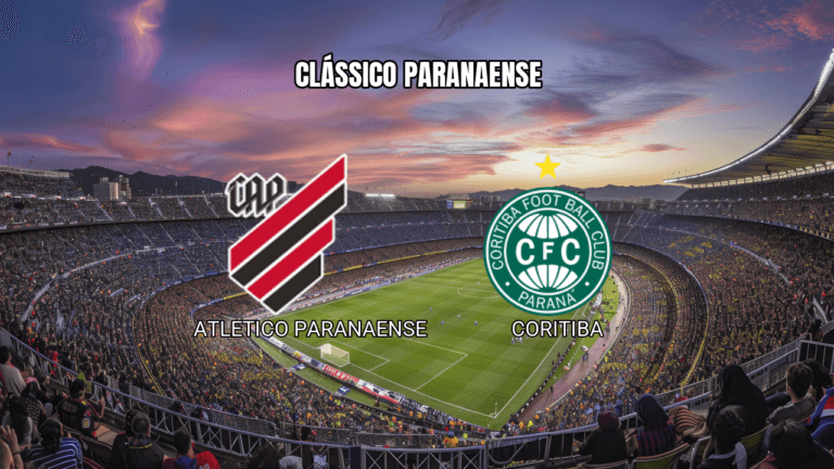Palpite Atlético-PR x Coritiba: Coxa tem vantagem no clássico paranaense 22/03/2026