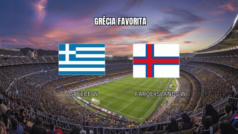 Palpite: Grécia W x Ilhas Faroé W na Copa do Mundo Feminina - 07/03/2026