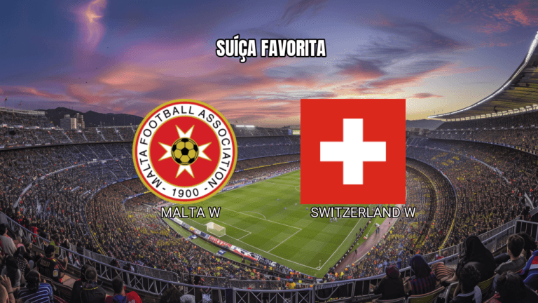 Palpite Suíça x Malta na Copa do Mundo Feminina: Confronto desigual em 07/03/2026