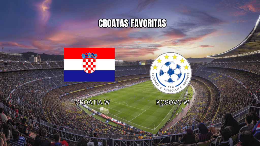 Palpite para Croácia W x Kosovo W nas Eliminatórias Femininas: 07/03/2026