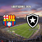Palpite Barcelona SC x Botafogo na Libertadores: Análise e Estatísticas 04/03/2026