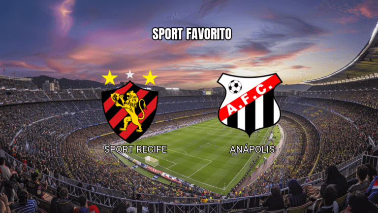 Palpite Copa do Brasil: Sport Recife vs Anápolis em 13/03/2026